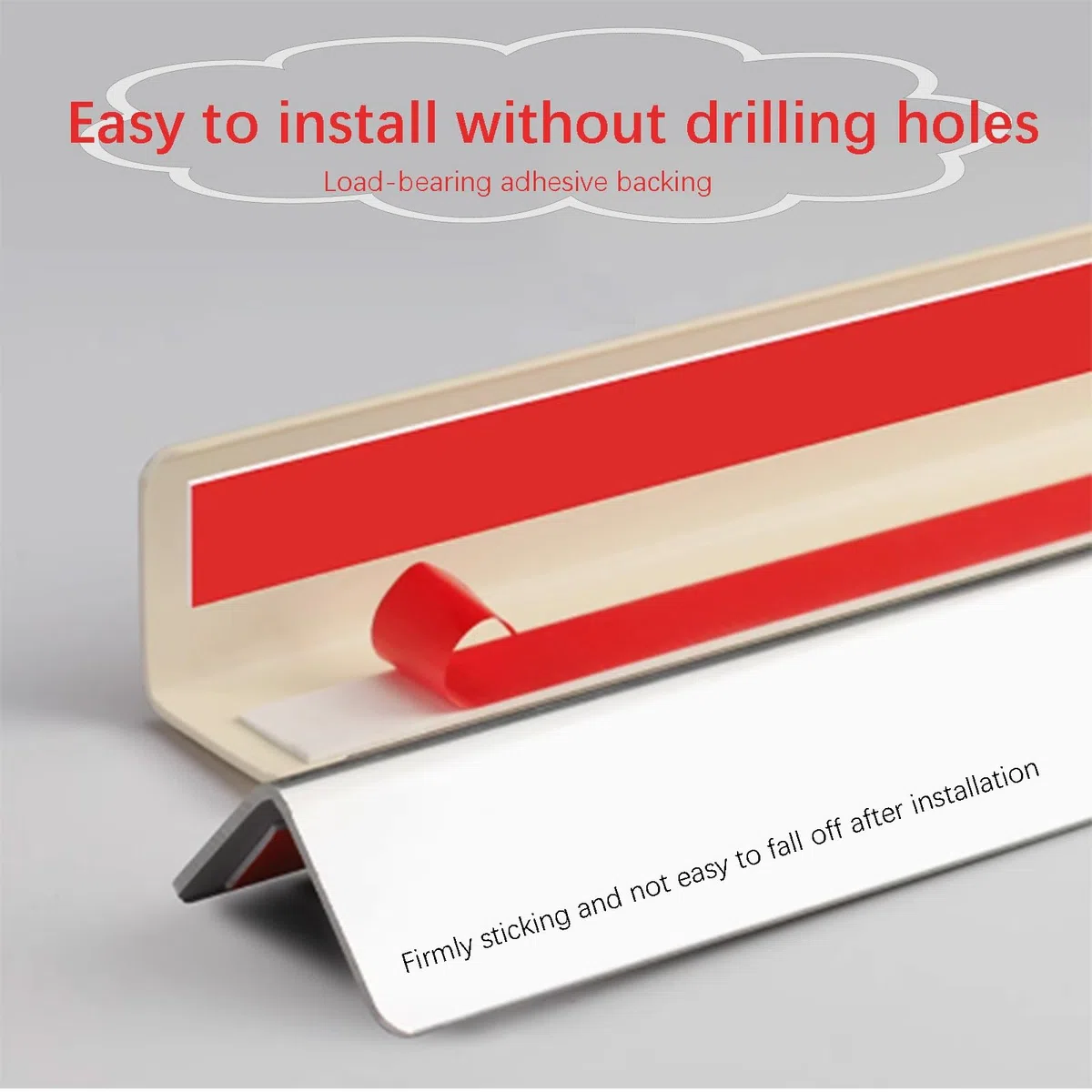 L Sd Protector de esquina autoadhesivo para pared d 155 cm, seguro para niños y adultos y decoración del hogar Slish
