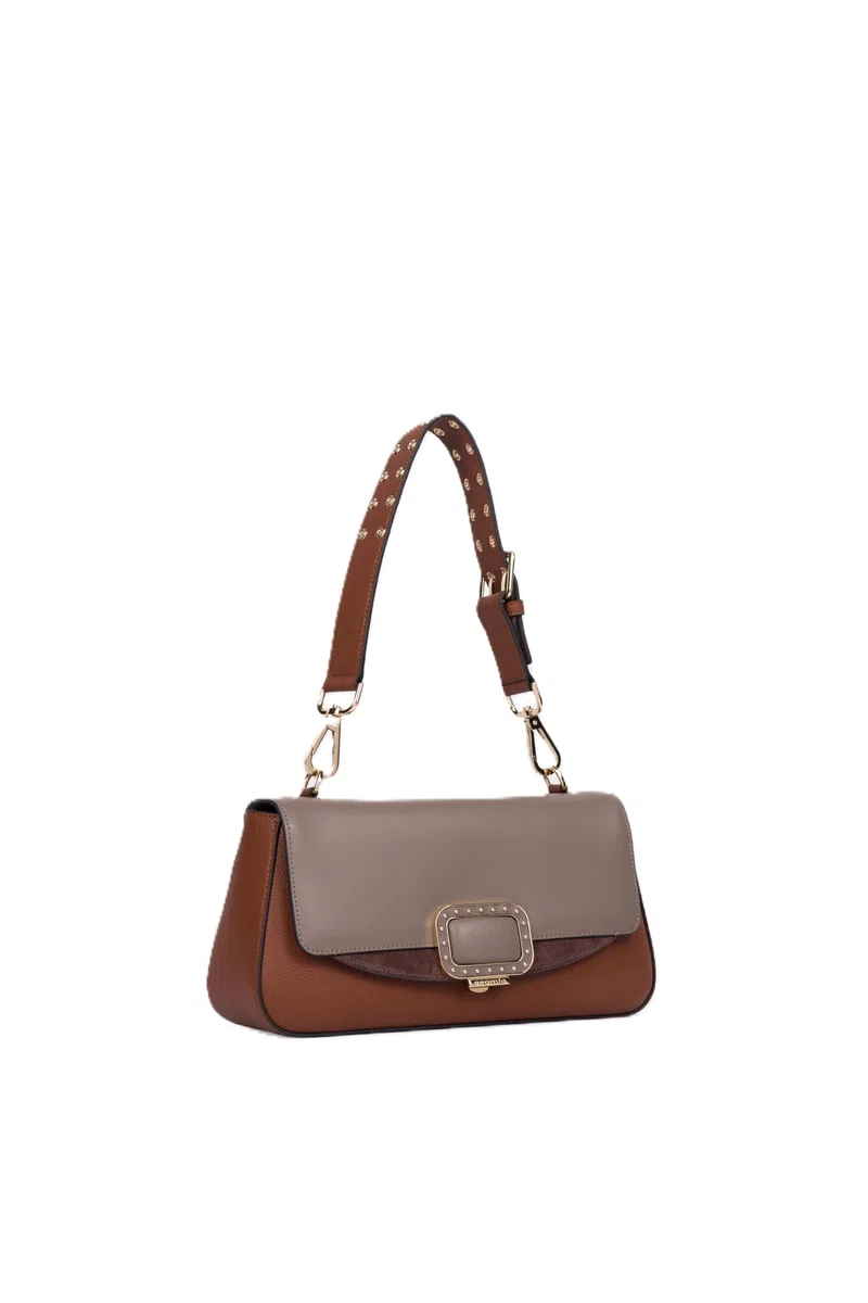 CROMIA LADIES BAG GRACE (Borsa a spalla) MANDORLA 29x14.5x8cm