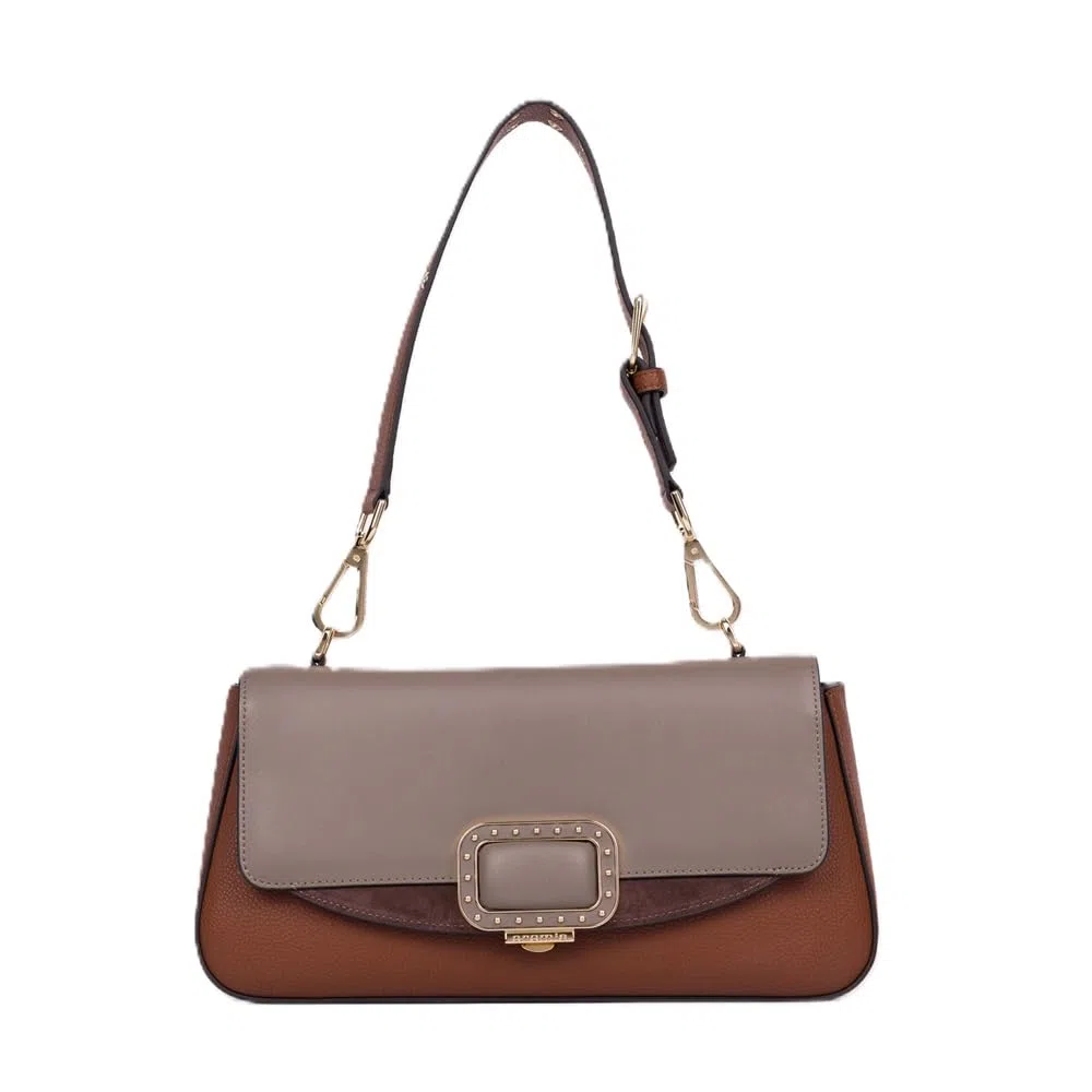 CROMIA LADIES BAG GRACE (Borsa a spalla) MANDORLA 29x14.5x8cm