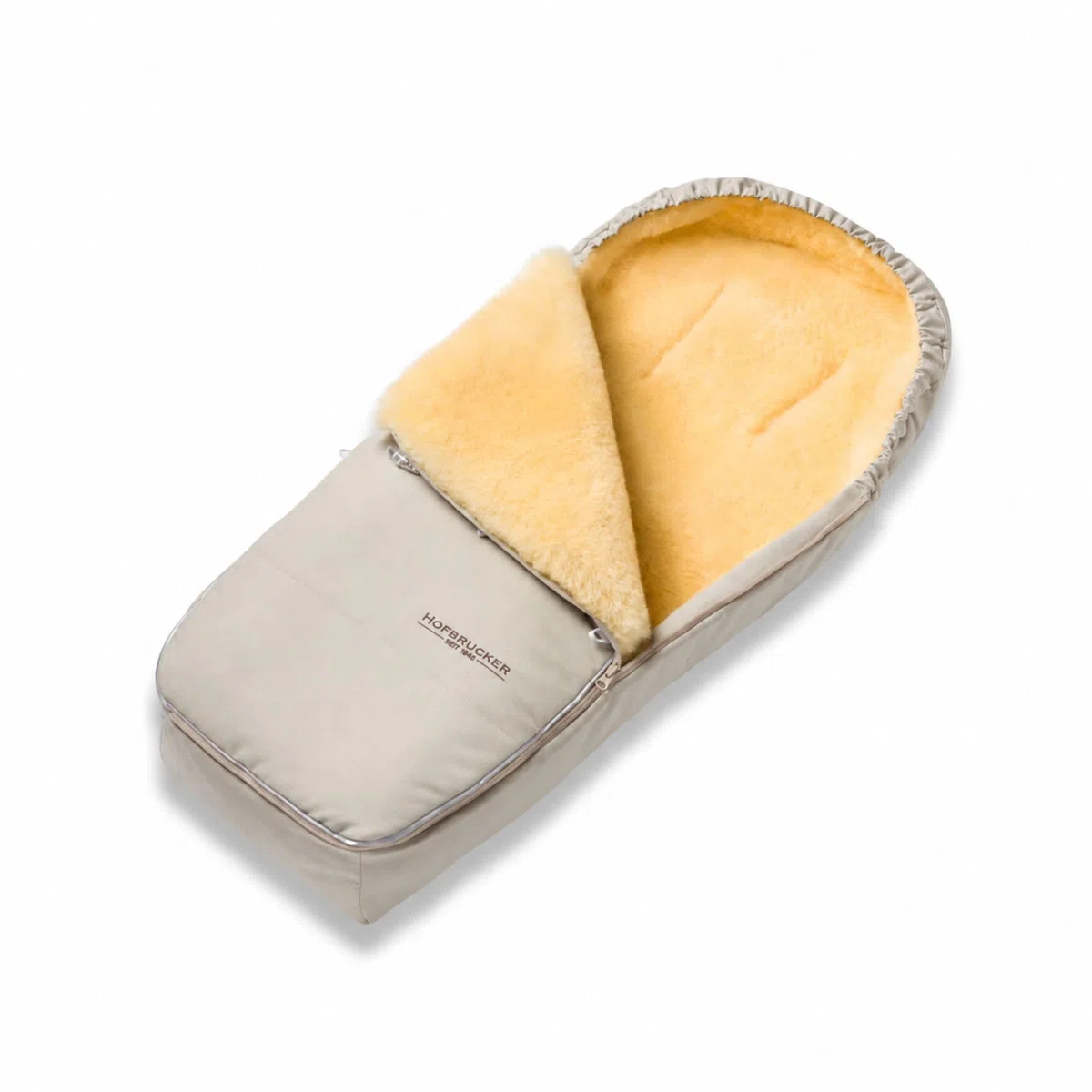 Hofbrucker Alaska - Saco de abrigo de piel de cordero para cochecito y silla de paseo, para bebés de 0 a 3 años