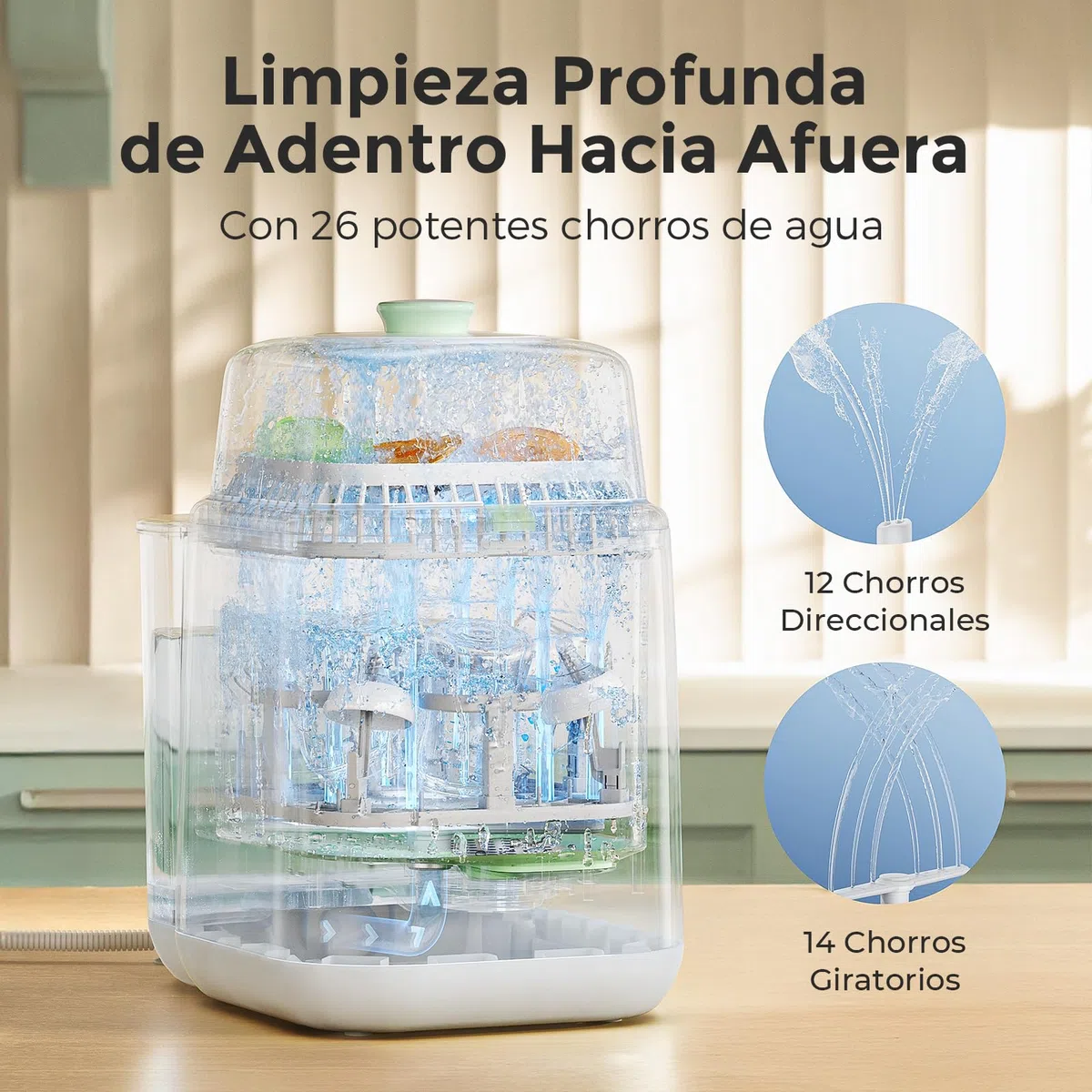 Pack lactancia: sacaleches manos libres + lavabiberones 3en1