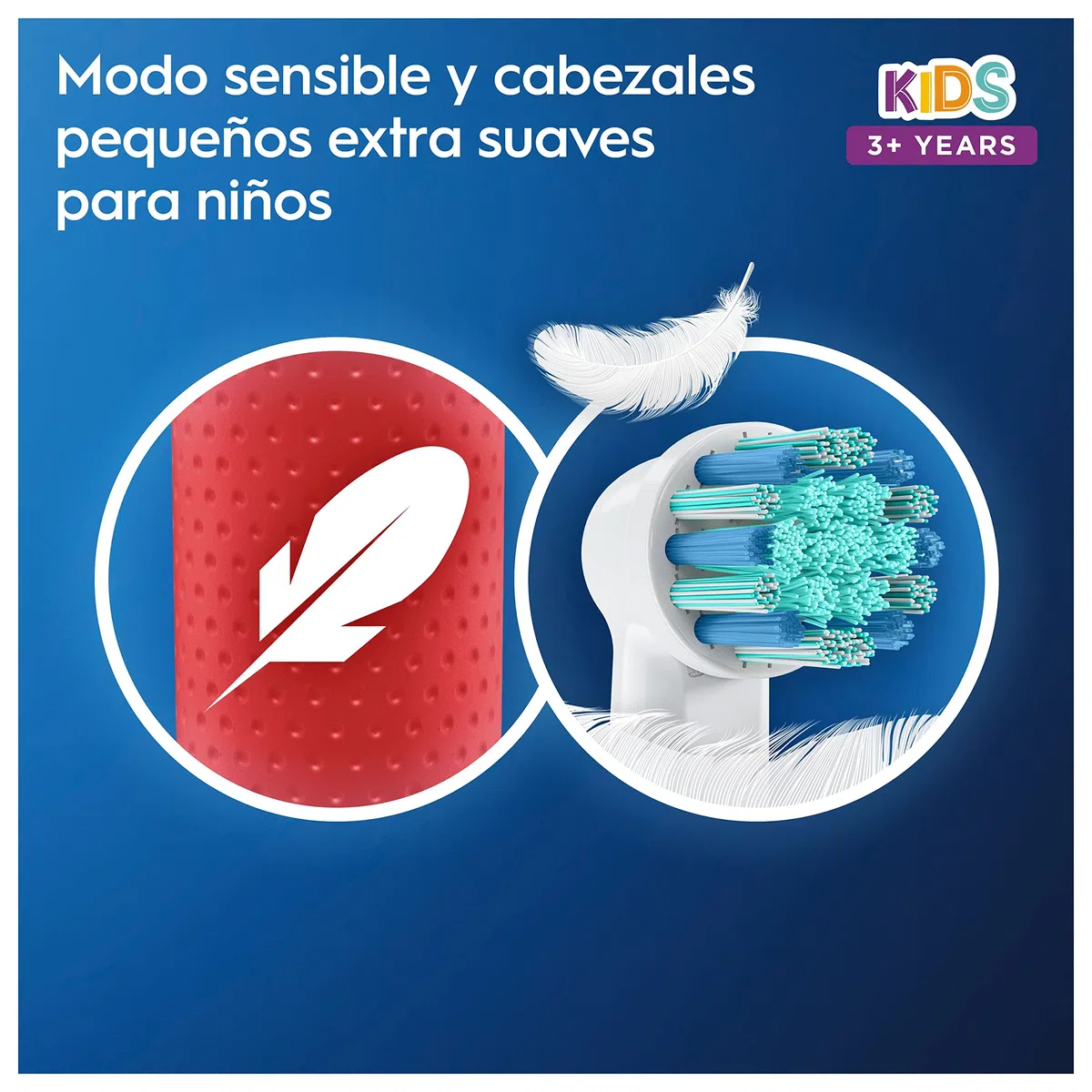 Oral-B Vitality Kids Cepillo de Dientes Eléctrico con Mango Recargable con Tecnología Braun, 1 Cabezal y Funda de Viaje con Motivos de Spyder-Man, Apto para Niños Mayores de 3 Años, Rojo