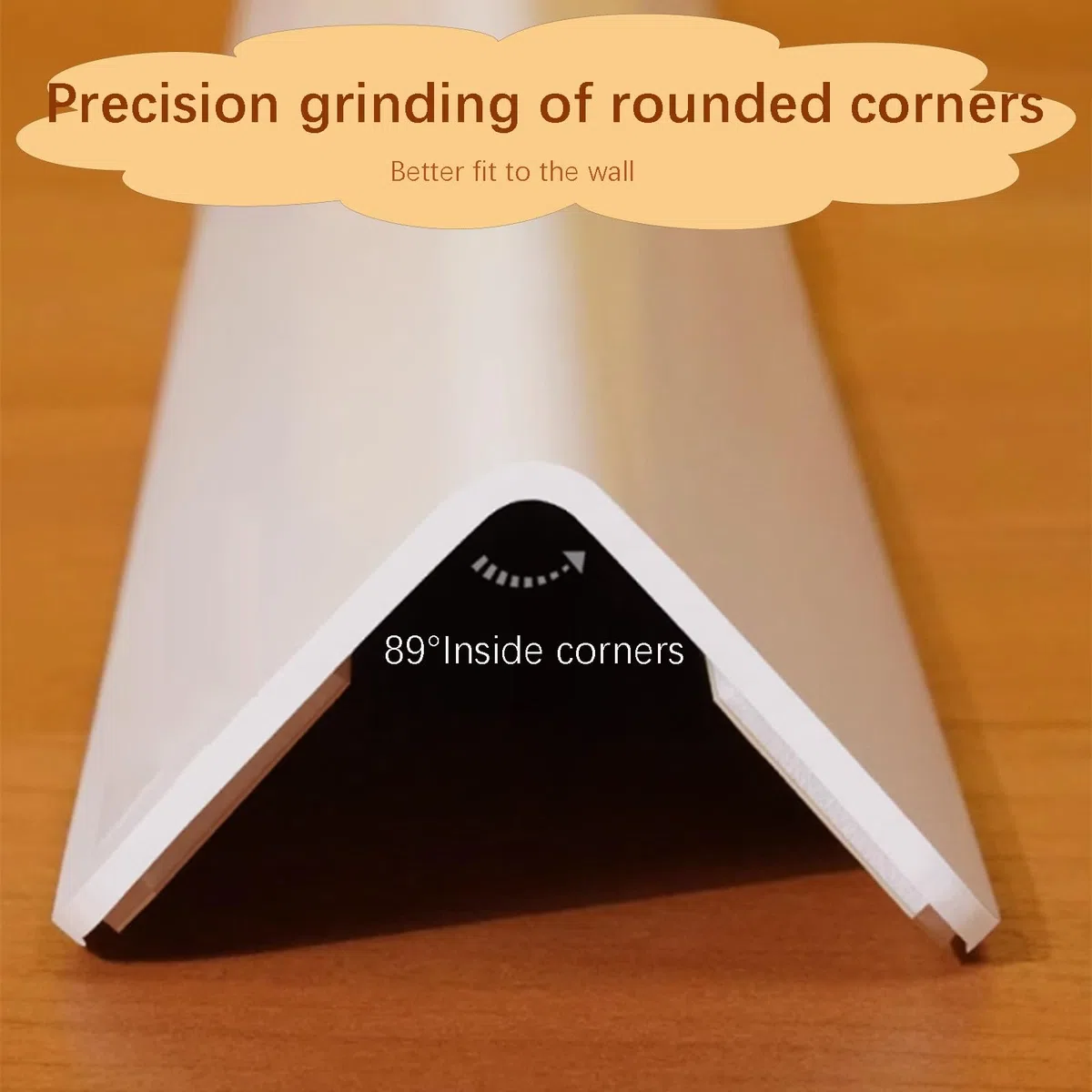 L Sd Protector de esquina autoadhesivo para pared d 155 cm, seguro para niños y adultos y decoración del hogar Slish